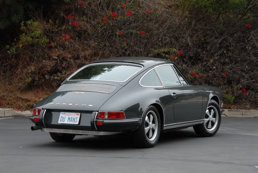 Steve McQueen's Porsche 911S as featured in 'Le Mans', the movie.