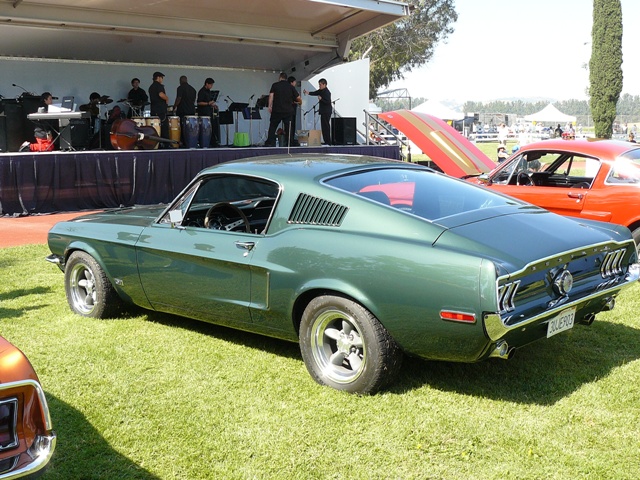 A '68 'Bullitt' Mustang replica