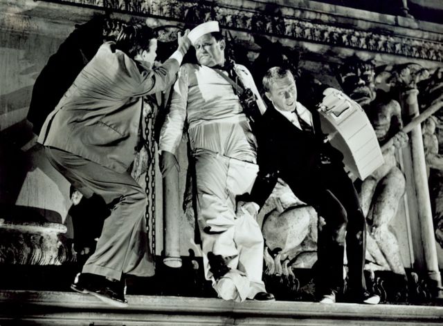 Jim Hutton, Jack Weston and Steve McQueen.