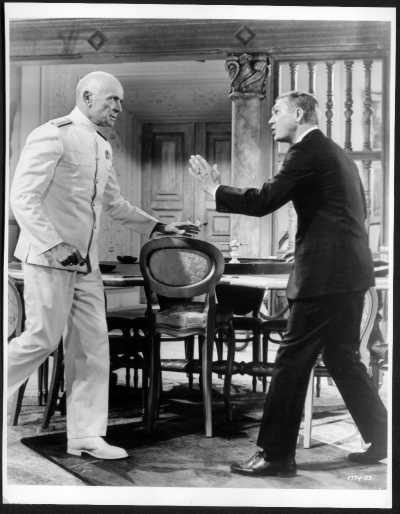 Dean Jagger and Steve McQueen.