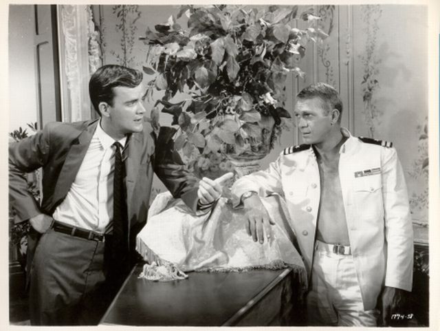 Jim Hutton and Steve McQueen.