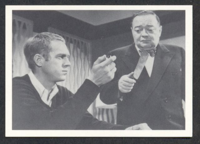 Trading Card featuring Steve McQueen