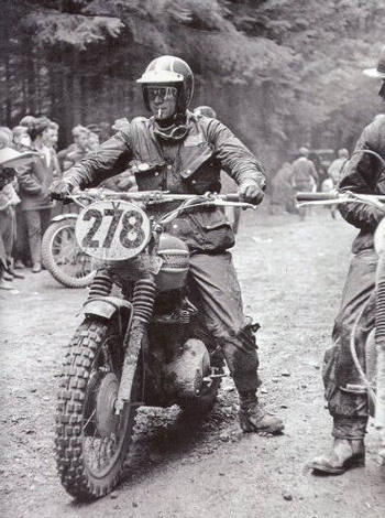 Steve in a Barbour jacket at the 6 Day Trials