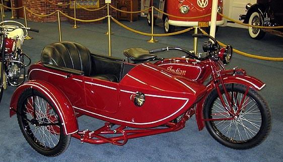 1923 Indian Big Chief with matching princess side car