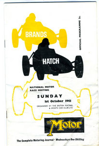 Programme Cover.