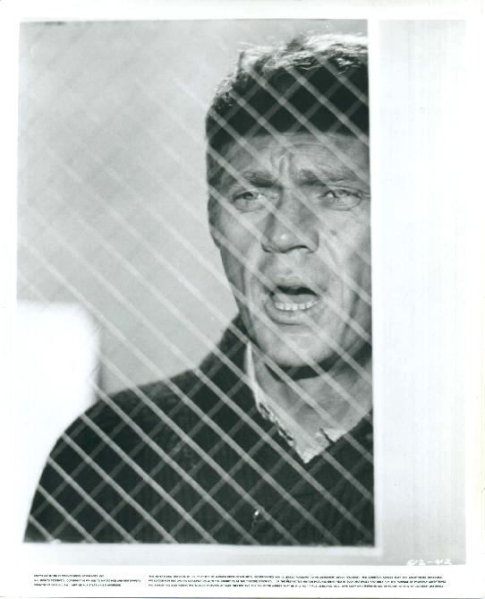 Steve as Frank Bullitt at the hospital.