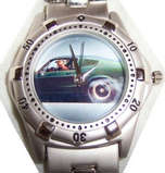 watch featuring image of steve mcqueen in mustang fastback
