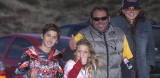 Chad and Family at 'A Day in the Dirt', 2005