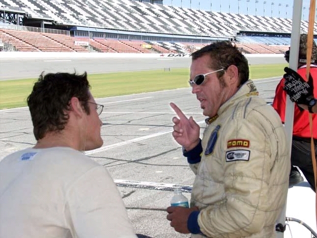 Chad McQueen and Gunnar Jeanette