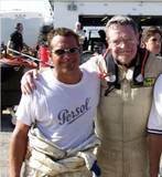Chad and Milt Minter at the Grand-Am finale, Daytona 2003