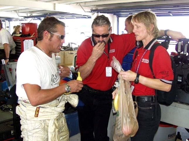 Chad McQueen and Kevin Jeanette