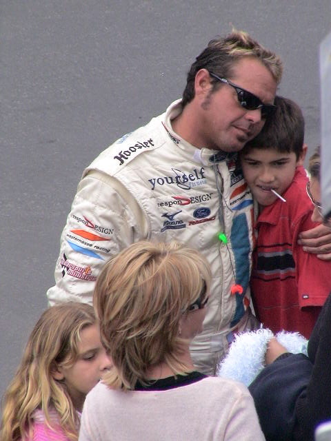 Chad McQueen and family