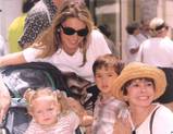 Madison, Jeanie, Chase and Neile at the 'Concours on Rodeo', 1999