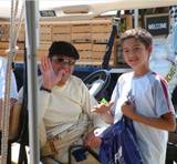 Chad and Chase at the 'Rennsport Reunion II', Daytona 2004