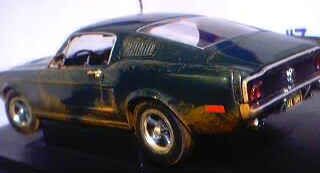 ERTL 'Dirty Stang' Mustang model - Side View