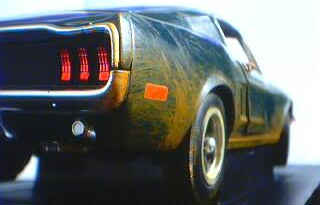 ERTL 'Dirty Stang' Mustang model - Rear View