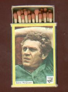 Steve's image on a Dutch matchbox