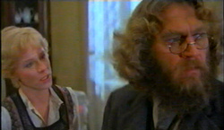 Bibi Andersson as Catherine Stockmann 
and Steve McQueen as Dr Thomas Stockmann