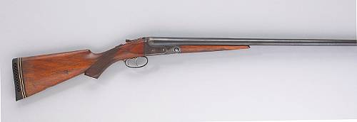 A 16 gauge Parker Brothers DHE grade double barrel boxlock shotgun