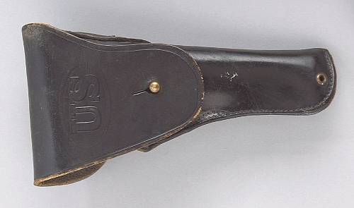 A U.S. Army holster for a Colt model 1991A1 pistol