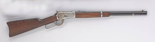 A Winchester Model 1892 saddle ring carbine