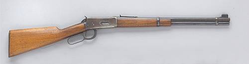 A Winchester Model 94 lever action carbine