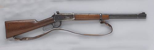 A Winchester Model 94 lever action carbine