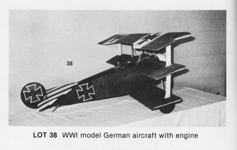 Model WWI Aircraft