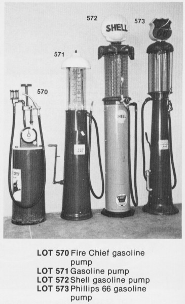 Antique Gasoline Pumps