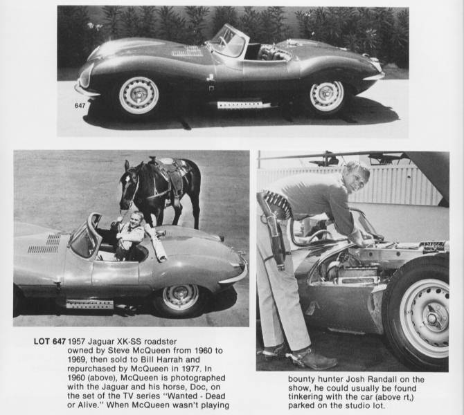 Jaguar XK-SS motorcar