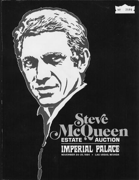 Steve McQueen Estate Auction booklet