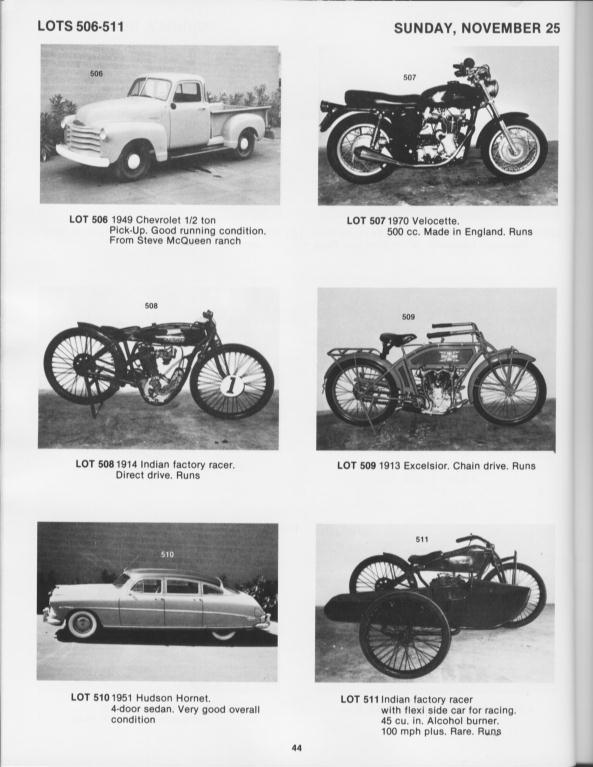 Truck, Car and Motorcycles