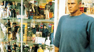 Life size Steve McQueen doll