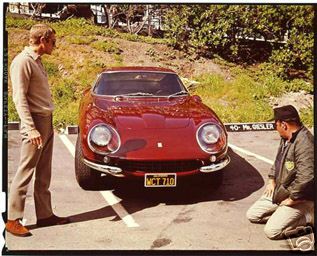 Steve with Ferrari GTB/4
