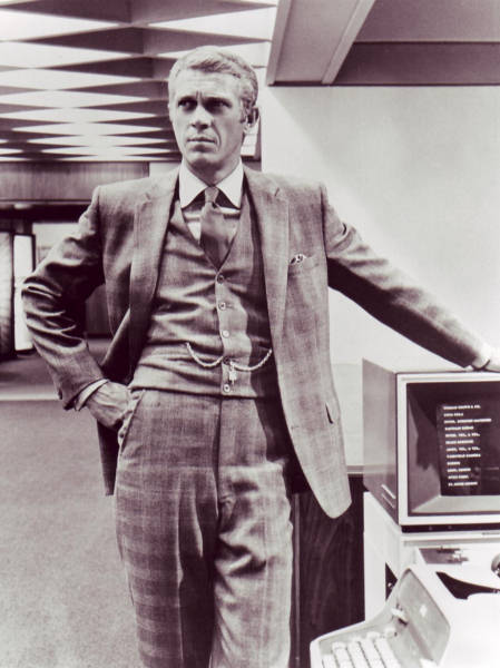 Steve McQueen in 'The Thomas Crown Affair'