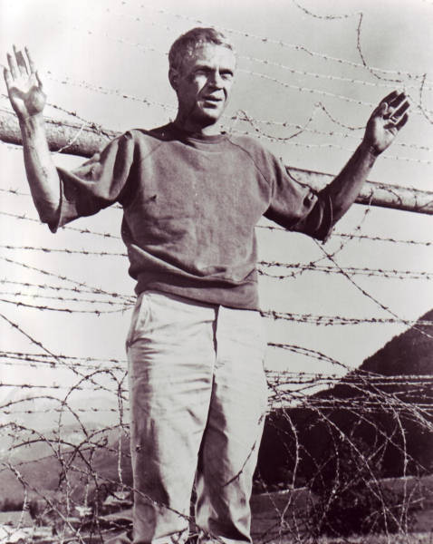 Steve McQueen in 'The Great Escape'