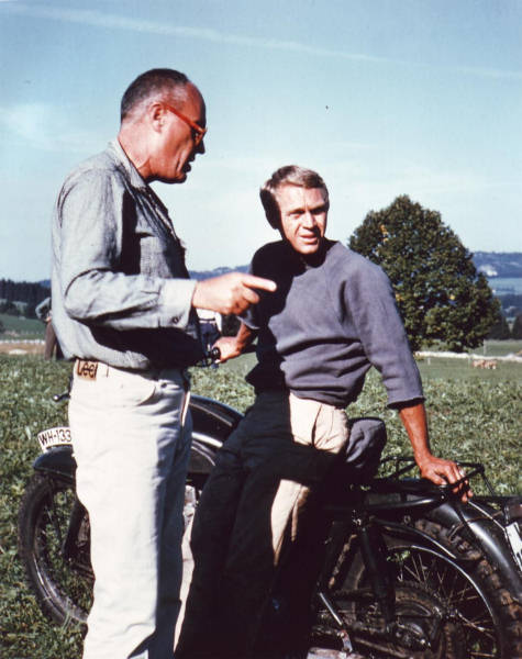 John Sturges and Steve McQueen