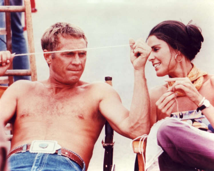 Steve McQueen and Ali MacGraw