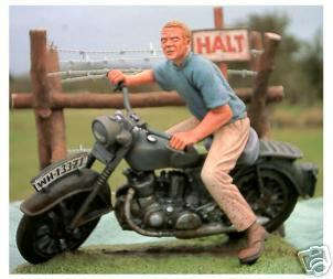 resin kit of virgil hilts on bike