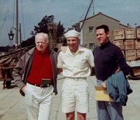 Larry Gates, John Norris and Richard Crenna