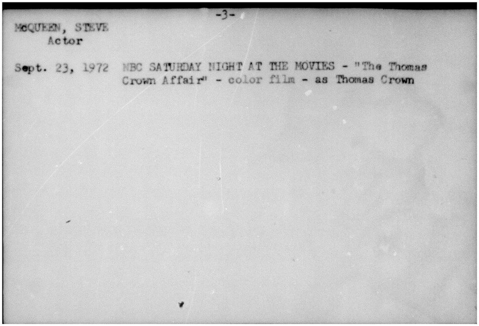 Steve McQueen's NBC Talent Profile - page 3