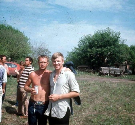 Steve and John on Steve's 42nd birthday