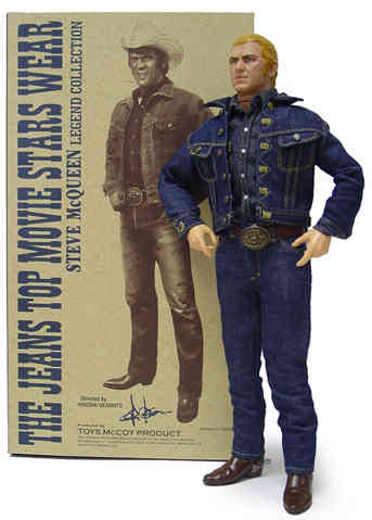 Junior Bonner Figurine & Box Art.