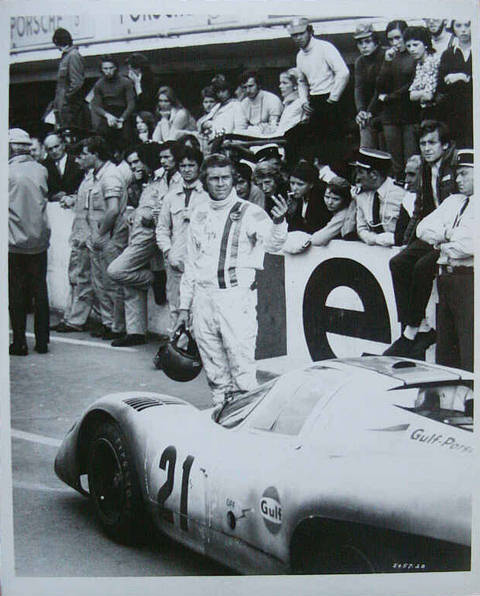 Steve McQueen 2 fingers up