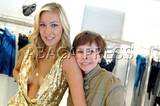Molly with grandma Neile at Dior 2005