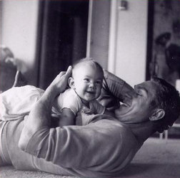 Steve and daughter Terry, 1959