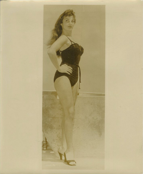 Lita Milan in a promotional 'fashion shot' for the film.
