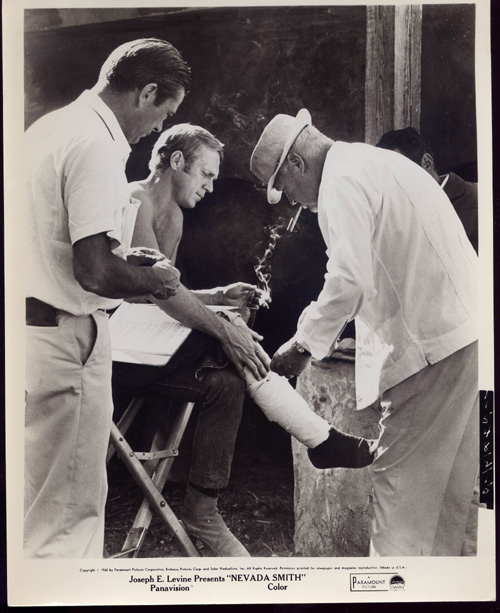 Steve McQueen and director Henry Hathaway.