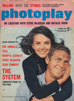 The Cover which features
McQueen and Wood.