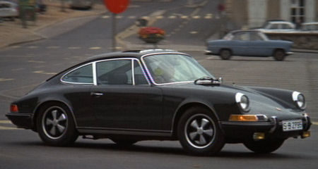 1969 Porsche 911S Coupe
In a scene from 'Le Mans'